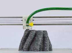 چاپ سه بعدی اشیا با استفاده از خمیر کاغذ