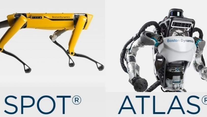 اطلس و اسپات، روبات های بوستون داینامیکس