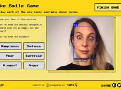 بازی اینترنتی برای نمایش نقاط ضعف فناوری بازشناسی احساسات